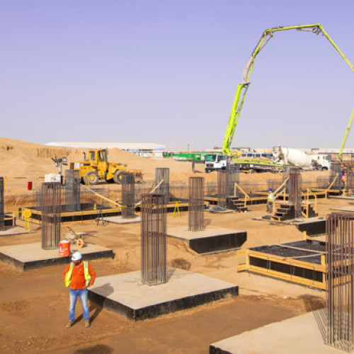 Construction Of Facilities Buildings at Red Sea 1